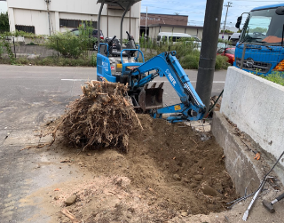 土地ならし整地